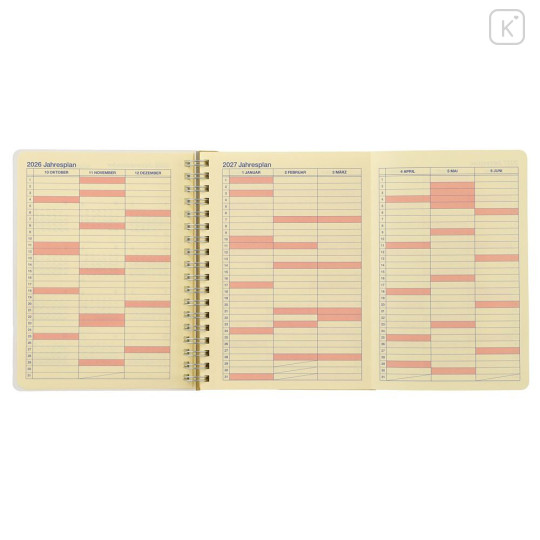 Japan Disney Store Rollbahn Diary (L) - Donald : 2027 - 4