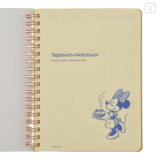 Japan Disney Store Rollbahn Diary (L) - Minnie : 2027 - 3