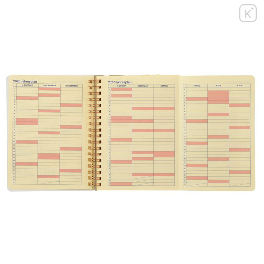 Japan Disney Store Rollbahn Diary (L) - Minnie : 2027 - 5