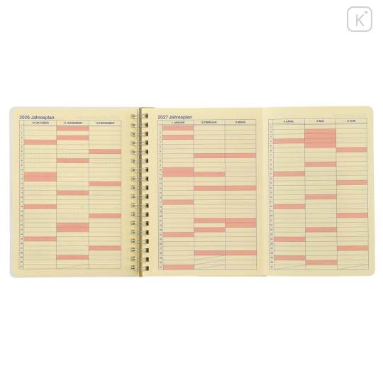 Japan Disney Store Rollbahn Diary (L) - Scrump & Stitch : 2027 - 4