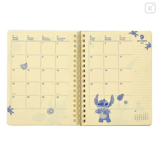Japan Disney Store Rollbahn Diary (L) - Scrump & Stitch : 2027 - 5