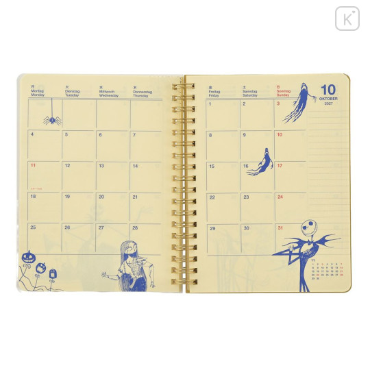 Japan Disney Store Rollbahn Diary (L) - The Nightmare Before Christmas : 2027 - 5
