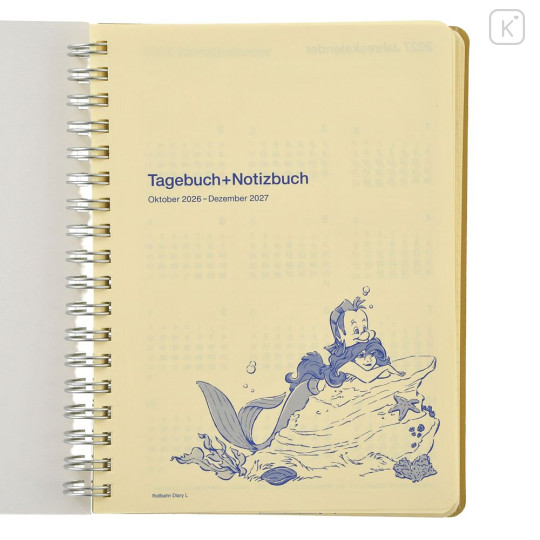 Japan Disney Store Rollbahn Diary (L) - The Little Mermaid : 2027 - 2