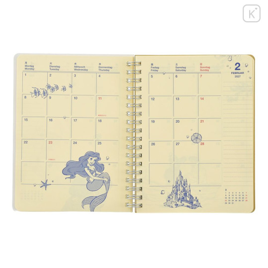 Japan Disney Store Rollbahn Diary (L) - The Little Mermaid : 2027 - 5