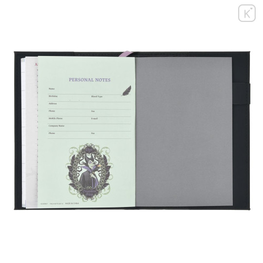 Japan Disney Store B6 Planner Monthly Schedule Book - Villains : Embossed 2027 - 5