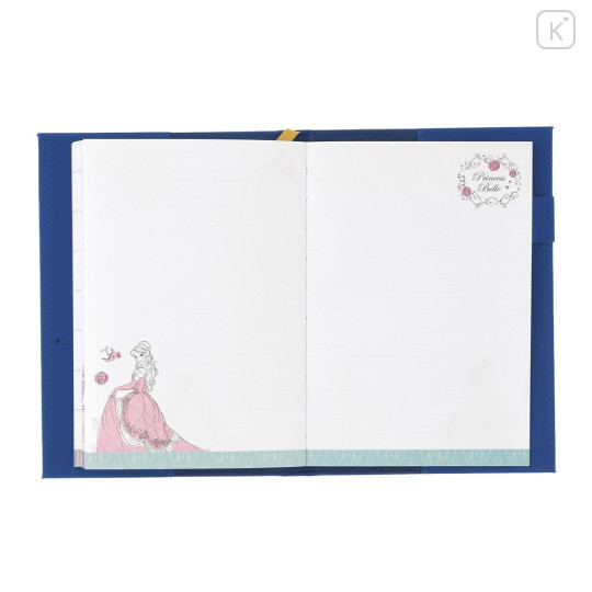 Japan Disney Store B6 Planner Monthly Schedule Book - Beauty and the Beast : Embossed 2027 - 2