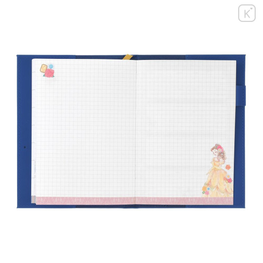 Japan Disney Store B6 Planner Monthly Schedule Book - Beauty and the Beast : Embossed 2027 - 4