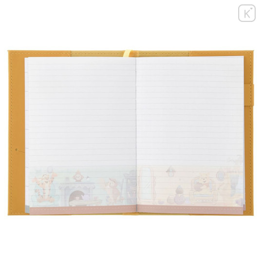 Japan Disney Store B6 Planner Monthly Schedule Book - Winnie the Pooh : Embossed 2027 - 4