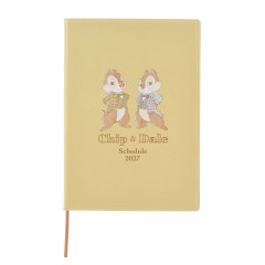 Japan Disney Store B6 Planner Monthly Schedule Book - Chip & Dale : 2027