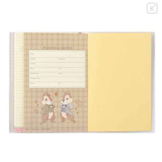 Japan Disney Store B6 Planner Monthly Schedule Book - Chip & Dale : 2027 - 4