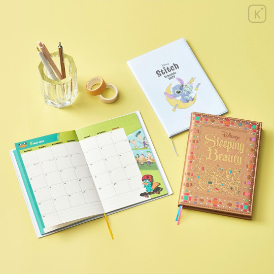 Japan Disney Store B6 Planner Monthly Schedule Book - Phineas and Ferb Perry the Platypus : 2027 - 2