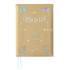 Japan Disney Store B6 Planner Monthly Schedule Book - Cinderella : Embossed Storybook 2027