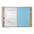 Japan Disney Store B6 Planner Monthly Schedule Book - Cinderella : Embossed Storybook 2027 - 6