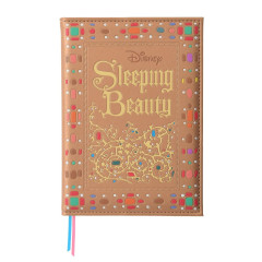 Japan Disney Store B6 Planner Monthly Schedule Book - Sleeping Beauty : Embossed Storybook 2027