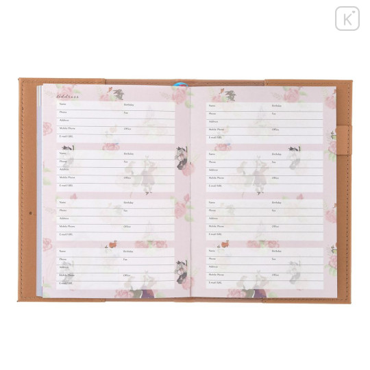 Japan Disney Store B6 Planner Monthly Schedule Book - Sleeping Beauty : Embossed Storybook 2027 - 4