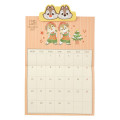 Japan Disney Store Wall Calendar with Magnetic Clip - Chip & Dale : 2027 - 6