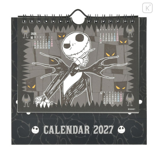 Japan Disney Store Desk Wall Calendar - The Nightmare Before Christmas : 2027 - 1