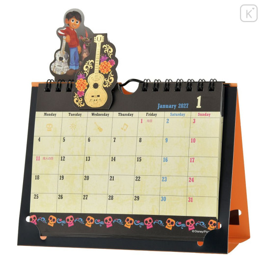 Japan Disney Store Desk Wall Calendar - Coco : 2027 - 2