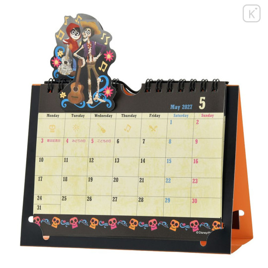 Japan Disney Store Desk Wall Calendar - Coco : 2027 - 3