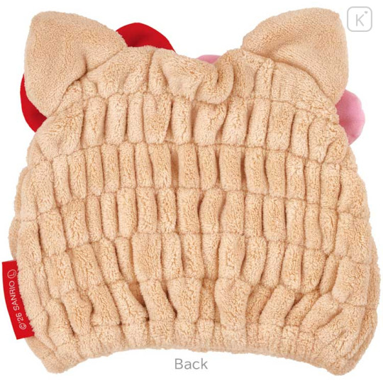 Japan Sanrio Quick Dry Hair Cap Towel - Hello Kitty : Face Summer Tan Sunburned Sunglasses - 2