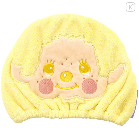 Japan Monchhichi Quick Dry Hair Cap Towel - Monchhichi-kun : Face Color Yellow - 1