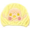 Japan Monchhichi Quick Dry Hair Cap Towel - Monchhichi-kun : Face Color Yellow - 1