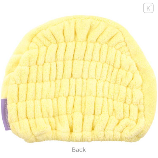 Japan Monchhichi Quick Dry Hair Cap Towel - Monchhichi-kun : Face Color Yellow - 2