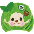 Japan Monchhichi Quick Dry Hair Cap Towel - Monchhichi-kun : Face Color Matcha Green - 1