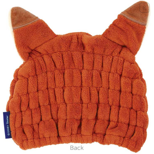 Japan Disney Quick Dry Hair Cap Towel - Zootopia : Nick Face Smile - 2