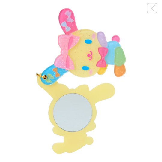 Japan Sanrio Original Slide Mirror - Usahana : Always Loved - 3