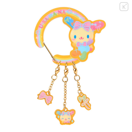 Japan Sanrio Original Carabiner - Usahana : Always Loved - 1