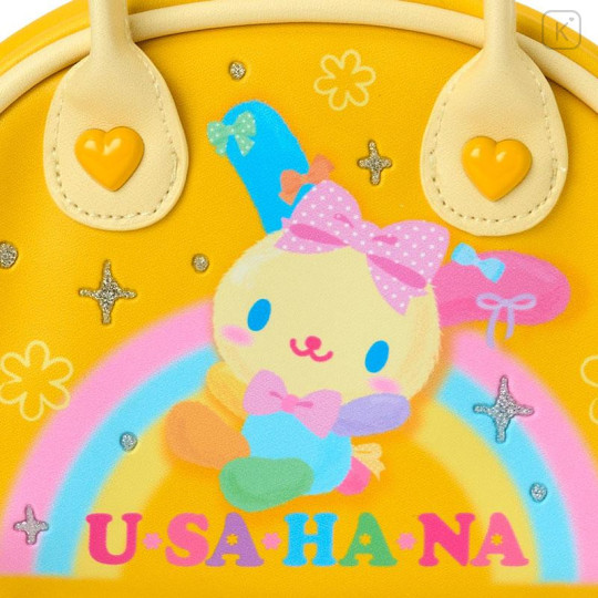 Japan Sanrio Original Boston-Style Pouch - Usahana : Always Loved - 4
