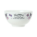 Japan Sanrio Original Rice Bowl - Kuromi - 1