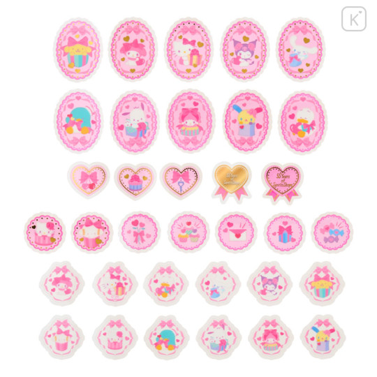 Japan Sanrio Original Sticker Set - Wrapping Paper - 2