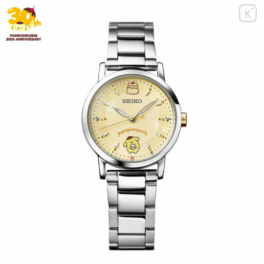 Japan Sanrio Seiko Watch (L) - Pompompurin : 30th Anniversary - 1