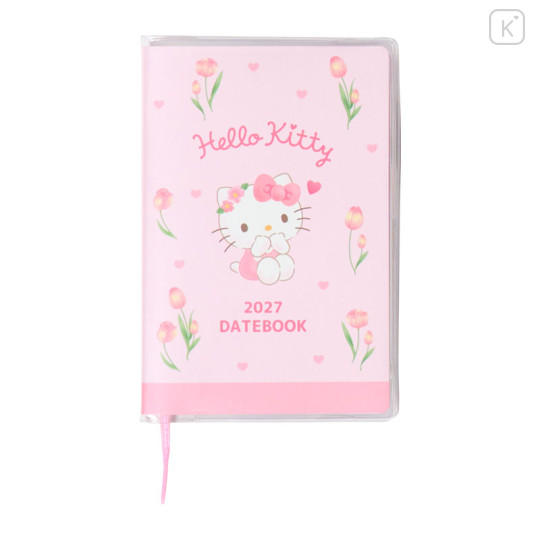 Japan Sanrio Original Pocket Datebook - Hello Kitty : 2027 - 1