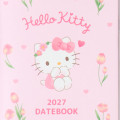 Japan Sanrio Original Pocket Datebook - Hello Kitty : 2027 - 2