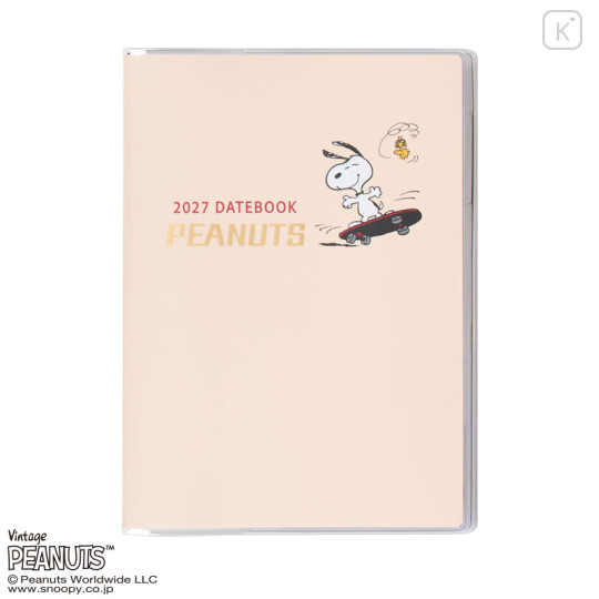 Japan Sanrio Original B6 Datebook - Snoopy : 2027 - 1