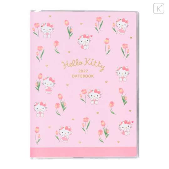 Japan Sanrio Original A5 Datebook - Hello Kitty : 2027 - 1