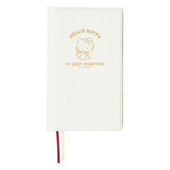 Japan Sanrio Original A6 Slim Diary - Hello Kitty : 2027