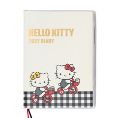 Japan Sanrio Original Block Type B6 Diary - Hello Kitty : 2027