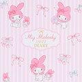 Japan Sanrio Original Block Type B6 Diary - My Melody : 2027 - 2