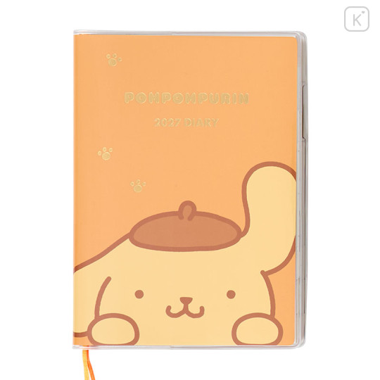 Japan Sanrio Original Block Type B6 Diary - Pompompurin : 2027 - 1