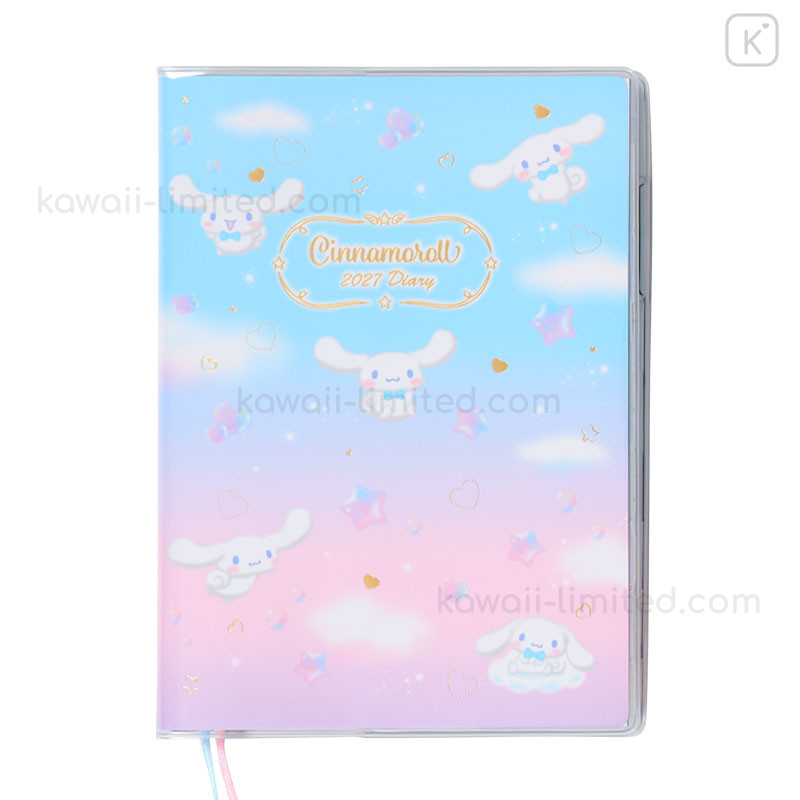 Japan Sanrio Original Block Type B6 Diary - Cinnamoroll : 2027