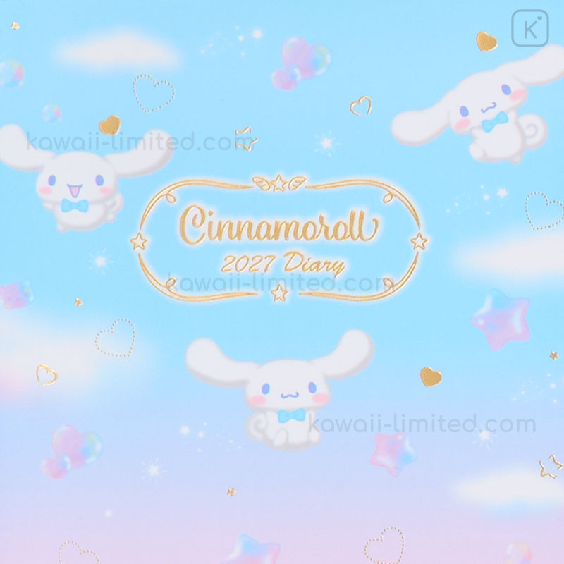 Japan Sanrio Original Block Type B6 Diary - Cinnamoroll : 2027