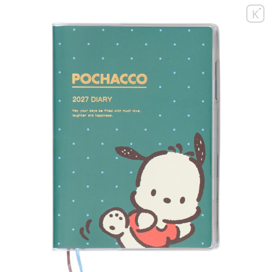 Japan Sanrio Original Block Type B6 Diary - Pochacco : 2027 - 1