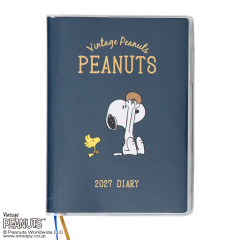 Japan Sanrio Original Block Type B6 Diary - Snoopy : 2027