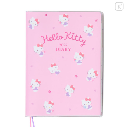 Japan Sanrio Original Lined Type B6 Diary - Hello Kitty : 2026 - 1