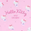 Japan Sanrio Original Lined Type B6 Diary - Hello Kitty : 2026 - 2