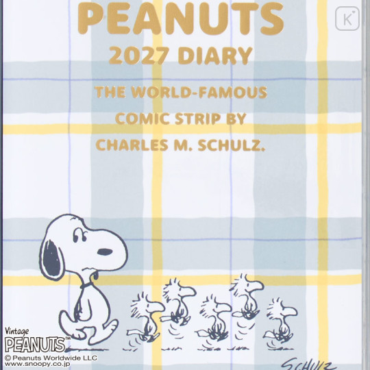 Japan Sanrio Original Lined Type B6 Diary - Snoopy : 2026 - 2